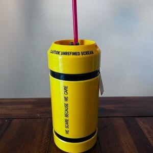 Authentic Disney Parks Exclusive Pixar Monsters Inc Scream Bottle Tumbler Cup